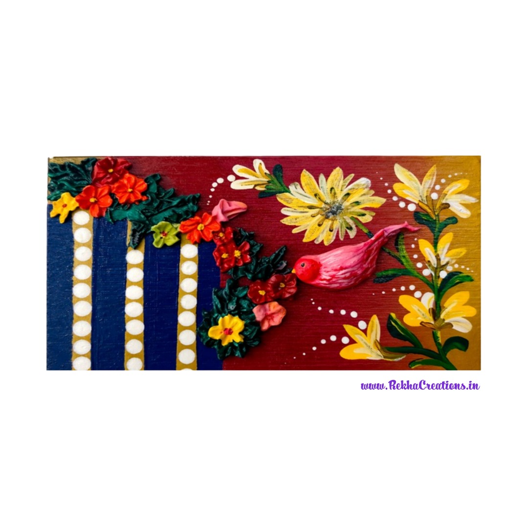 Fridge Magnet - Nature’s Painted Elegance